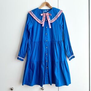 Crās/Cras Dannie Dress in Strong Blue